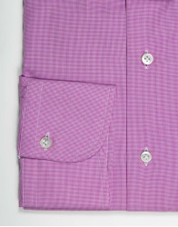 Patrick Hellmann Collection Pink Shirt 100% Cotton thumbnail 4